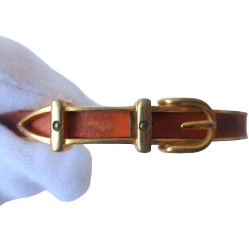 978249M Hermes Bracelet Bangle Orange - Picture 8 of 14